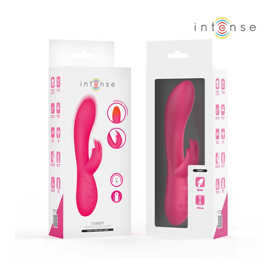 INTENSE - TAMMY RABBIT STIMULATOR WITH HEAT